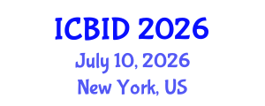 International Conference on Bacteriology and Infectious Diseases (ICBID) July 10, 2026 - New York, United States International Conference on Bacteriology and Infectious Diseases (ICBID) July 10, 2026 - New York, United States