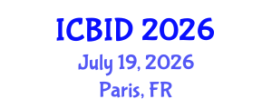International Conference on Bacteriology and Infectious Diseases (ICBID) July 19, 2026 - Paris, France International Conference on Bacteriology and Infectious Diseases (ICBID) July 19, 2026 - Paris, France