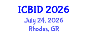 International Conference on Bacteriology and Infectious Diseases (ICBID) July 24, 2026 - Rhodes, Greece International Conference on Bacteriology and Infectious Diseases (ICBID) July 24, 2026 - Rhodes, Greece