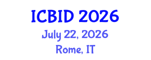 International Conference on Bacteriology and Infectious Diseases (ICBID) July 22, 2026 - Rome, Italy International Conference on Bacteriology and Infectious Diseases (ICBID) July 22, 2026 - Rome, Italy