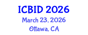 International Conference on Bacteriology and Infectious Diseases (ICBID) March 23, 2026 - Ottawa, Canada International Conference on Bacteriology and Infectious Diseases (ICBID) March 23, 2026 - Ottawa, Canada