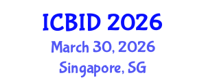 International Conference on Bacteriology and Infectious Diseases (ICBID) March 30, 2026 - Singapore, Singapore International Conference on Bacteriology and Infectious Diseases (ICBID) March 30, 2026 - Singapore, Singapore