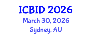International Conference on Bacteriology and Infectious Diseases (ICBID) March 30, 2026 - Sydney, Australia International Conference on Bacteriology and Infectious Diseases (ICBID) March 30, 2026 - Sydney, Australia