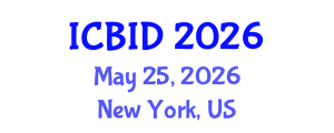 International Conference on Bacteriology and Infectious Diseases (ICBID) May 25, 2026 - New York, United States International Conference on Bacteriology and Infectious Diseases (ICBID) May 25, 2026 - New York, United States