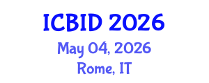 International Conference on Bacteriology and Infectious Diseases (ICBID) May 04, 2026 - Rome, Italy International Conference on Bacteriology and Infectious Diseases (ICBID) May 04, 2026 - Rome, Italy