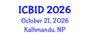 International Conference on Bacteriology and Infectious Diseases (ICBID) October 21, 2026 - Kathmandu, Nepal International Conference on Bacteriology and Infectious Diseases (ICBID) October 21, 2026 - Kathmandu, Nepal