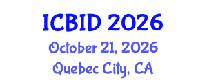 International Conference on Bacteriology and Infectious Diseases (ICBID) October 21, 2026 - Quebec City, Canada