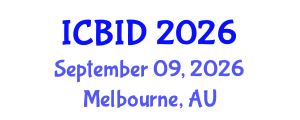 International Conference on Bacteriology and Infectious Diseases (ICBID) September 09, 2026 - Melbourne, Australia International Conference on Bacteriology and Infectious Diseases (ICBID) September 09, 2026 - Melbourne, Australia