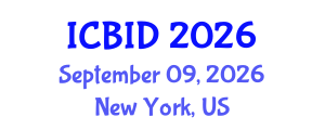International Conference on Bacteriology and Infectious Diseases (ICBID) September 09, 2026 - New York, United States International Conference on Bacteriology and Infectious Diseases (ICBID) September 09, 2026 - New York, United States