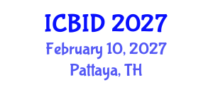 International Conference on Bacteriology and Infectious Diseases (ICBID) February 10, 2027 - Pattaya, Thailand International Conference on Bacteriology and Infectious Diseases (ICBID) February 10, 2027 - Pattaya, Thailand