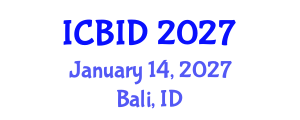 International Conference on Bacteriology and Infectious Diseases (ICBID) January 14, 2027 - Bali, Indonesia International Conference on Bacteriology and Infectious Diseases (ICBID) January 14, 2027 - Bali, Indonesia
