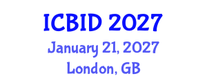International Conference on Bacteriology and Infectious Diseases (ICBID) January 21, 2027 - London, United Kingdom International Conference on Bacteriology and Infectious Diseases (ICBID) January 21, 2027 - London, United Kingdom