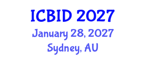 International Conference on Bacteriology and Infectious Diseases (ICBID) January 28, 2027 - Sydney, Australia International Conference on Bacteriology and Infectious Diseases (ICBID) January 28, 2027 - Sydney, Australia
