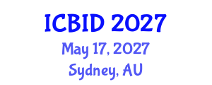International Conference on Bacteriology and Infectious Diseases (ICBID) May 17, 2027 - Sydney, Australia International Conference on Bacteriology and Infectious Diseases (ICBID) May 17, 2027 - Sydney, Australia