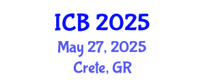 International Conference on Bacteriophages (ICB) May 27, 2025 - Crete, Greece