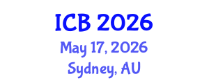 International Conference on Ballistics (ICB) May 17, 2026 - Sydney, Australia