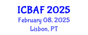 International Conference on Banking, Accounting and Finance (ICBAF) February 08, 2025 - Lisbon, Portugal