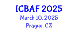 International Conference on Banking, Accounting and Finance (ICBAF) March 10, 2025 - Prague, Czechia