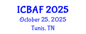 International Conference on Banking, Accounting and Finance (ICBAF) October 25, 2025 - Tunis, Tunisia