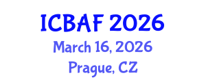 International Conference on Banking, Accounting and Finance (ICBAF) March 16, 2026 - Prague, Czechia International Conference on Banking, Accounting and Finance (ICBAF) March 16, 2026 - Prague, Czechia