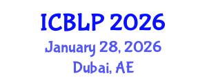 International Conference on Banking Law and Practice (ICBLP) January 28, 2026 - Dubai, United Arab Emirates