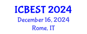 International Conference on Batteries and Energy Storage Technology (ICBEST) December 16, 2024 - Rome, Italy