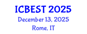 International Conference on Batteries and Energy Storage Technology (ICBEST) December 13, 2025 - Rome, Italy