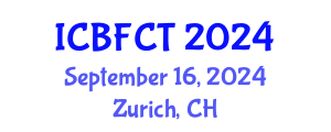 International Conference on Battery and Fuel Cell Technology (ICBFCT) September 16, 2024 - Zurich, Switzerland