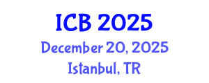 International Conference on Beekeeping (ICB) December 20, 2025 - Istanbul, Turkey