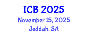 International Conference on Beekeeping (ICB) November 15, 2025 - Jeddah, Saudi Arabia