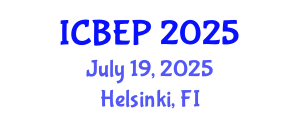 International Conference on Behavioral and Educational Psychology (ICBEP) July 19, 2025 - Helsinki, Finland