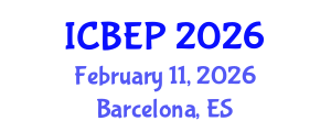 International Conference on Behavioral and Educational Psychology (ICBEP) February 11, 2026 - Barcelona, Spain