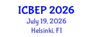 International Conference on Behavioral and Educational Psychology (ICBEP) July 19, 2026 - Helsinki, Finland