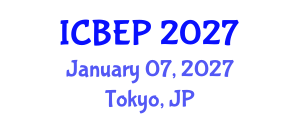 International Conference on Behavioral and Educational Psychology (ICBEP) January 07, 2027 - Tokyo, Japan International Conference on Behavioral and Educational Psychology (ICBEP) January 07, 2027 - Tokyo, Japan