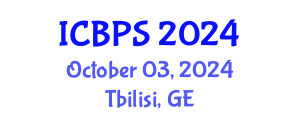 International Conference on Behavioral and Psychological Sciences (ICBPS) October 03, 2024 - Tbilisi, Georgia