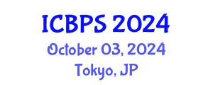 International Conference on Behavioral and Psychological Sciences (ICBPS) October 03, 2024 - Tokyo, Japan