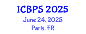 International Conference on Behavioral and Psychological Sciences (ICBPS) June 24, 2025 - Paris, France