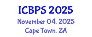 International Conference on Behavioral and Psychological Sciences (ICBPS) November 04, 2025 - Cape Town, South Africa