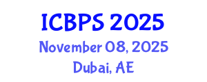 International Conference on Behavioral and Psychological Sciences (ICBPS) November 08, 2025 - Dubai, United Arab Emirates