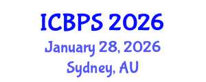 International Conference on Behavioral and Psychological Sciences (ICBPS) January 28, 2026 - Sydney, Australia