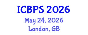 International Conference on Behavioral and Psychological Sciences (ICBPS) May 24, 2026 - London, United Kingdom