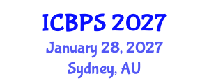 International Conference on Behavioral and Psychological Sciences (ICBPS) January 28, 2027 - Sydney, Australia International Conference on Behavioral and Psychological Sciences (ICBPS) January 28, 2027 - Sydney, Australia