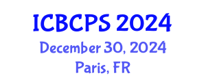International Conference on Behavioral, Cognitive and Psychological Sciences (ICBCPS) December 30, 2024 - Paris, France