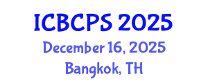 International Conference on Behavioral, Cognitive and Psychological Sciences (ICBCPS) December 16, 2025 - Bangkok, Thailand