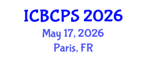 International Conference on Behavioral, Cognitive and Psychological Sciences (ICBCPS) May 17, 2026 - Paris, France