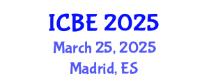International Conference on Behavioral Economics (ICBE) March 25, 2025 - Madrid, Spain