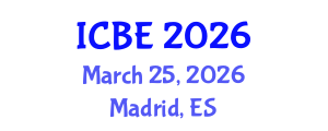 International Conference on Behavioral Economics (ICBE) March 25, 2026 - Madrid, Spain