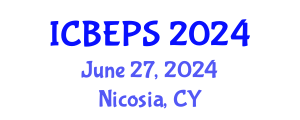 International Conference on Behavioral, Educational and Psychological Sciences (ICBEPS) June 27, 2024 - Nicosia, Cyprus