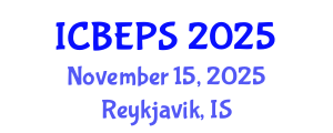 International Conference on Behavioral, Educational and Psychological Sciences (ICBEPS) November 15, 2025 - Reykjavik, Iceland