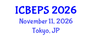 International Conference on Behavioral, Educational and Psychological Sciences (ICBEPS) November 11, 2026 - Tokyo, Japan